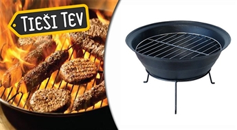 Kompakts BBQ grils gardām maltītēm brīvā dabā!