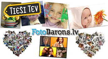 Fotobarons.lv: 50 vai 100 fotogrāfiju izdruka 10x15cm izmērā uz glancēta vai matēta papīra ar 50% atlaidi!