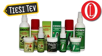 Dr.Leopolds dabas vielu aerosols COMSI. Pirmā palīdzība apdegumu un ādas bojājumu gadījumos!