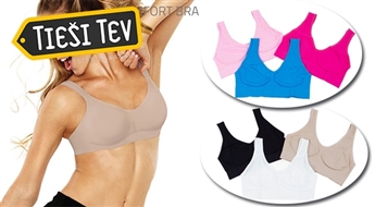 Bezvīļu krūšturi Comfort Bra (3 gab.)