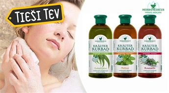 HERBAMEDICUS zāļu balzāms-putas vannai ar lavandas, melisas, rozmarīna vai eikalipta esktraktu