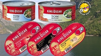 Выбор рыбных консервов от KING OSCAR!