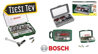 Для Вашего жилища: комплекты принадлежностей BOSCH, состоящие из 27, 32, или 46 частей