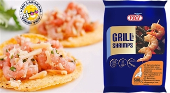 Marinētas tīģergarneles ar itāļu garšvielām  16/20 500G