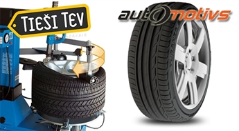 Комплект шин Bridgestone  + замена шин + балансировка колес автомобиля. Подготовь автомобиль к летнему сезону!