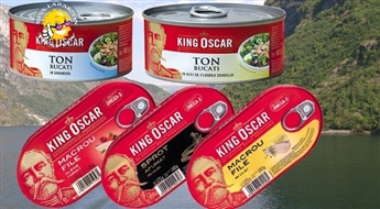 Выбор рыбных консервов от KING OSCAR!