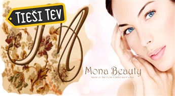 Fotoatjaunošana + piena pīlings  sejas ādas svaigumam salonā Mona Beauty
