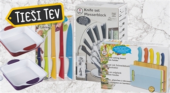 Krāsaini virtuves piederumi Tavam Gatavotpriekam!