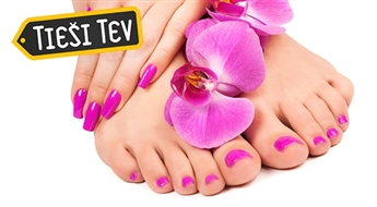 Классический педикюр + ванночка + пилинг +  стойкое Gelish покрытие для безупречной красоты твоих стоп