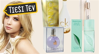 Populāru zīmolu sieviešu smaržas: Burberry, Calvin Klain, DKNY, Elizabeth Arden u.c.