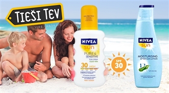 КОМПЛЕКТ NIVEA:Солнцезащитный спрей SFP30 и увлажняющее молочко после загара