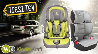 Kinder Kraft bērnu autosēdeklīši (2 modeļi)