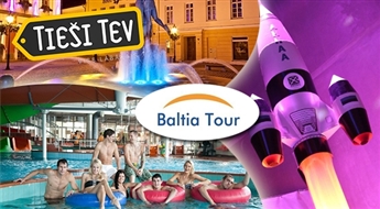 Vienas dienas brauciens uz Tartu:  Zinātnes centrs AHHA vai Akvaparks Aura Keskus.