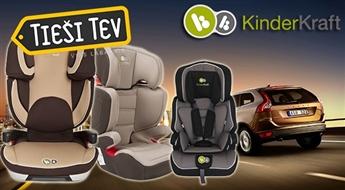 Kinder Kraft bērnu autosēdeklīši (3 modeļi)
