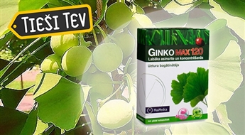 Ginko Max 120 для энергии, памяти и кроовообращения