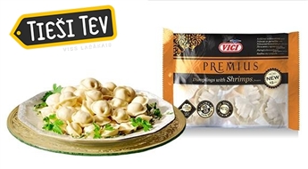 Пельмени с креветками VICI PREMIUS  200 г