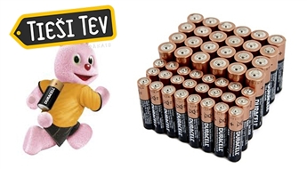 Duracell комплект из 48 батареек (24 AA + 24 ААА)