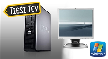 Мощный и современный персональный компьютер DELL с лицензионной операционной системой Windows 7 Professional