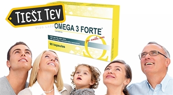 Omega 3 Forte  90 капсул для курса до 3-х месяцев