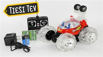Radiovadāma mašīna Tornado Twister Stunt Car