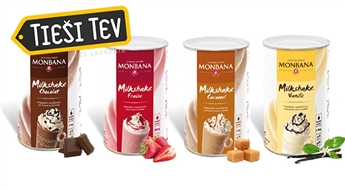 Pulveris frappe jeb piena kokteiļu pagatavošanai (4 veidi)