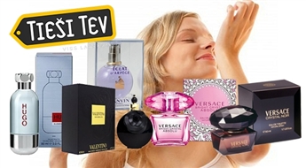 Hugo BOSS, Lanvin, Versace, Elizabeth Arden aromāti sievietēm un vīriešiem