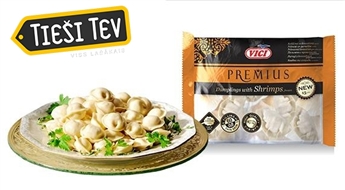 Пельмени с креветками VICI PREMIUS  200 г