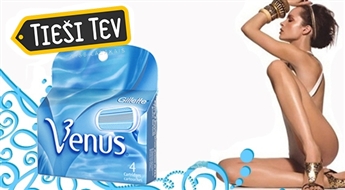 Nevainojami gluda ādai: GILLETTE VENUS 8 skūšanās asmeņu komplekts