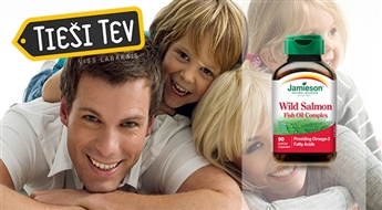 Рыбий жир природного лосося Jamieson Wild Salmon Oil. 90 капсул для 3-х месячного курса!