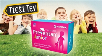 Preventan Junior bērnu imūnsistēmai. 90 kapsulas 3 mēnešu kursam