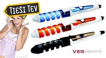 VES Electric: Спиральная плойка для быстрой и удобной укладки волос