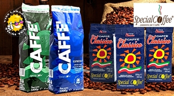 Special Coffee предлагает: качественный , молотый кофе  или кофе в зернах из Италии, для истенных ценителей кофе.