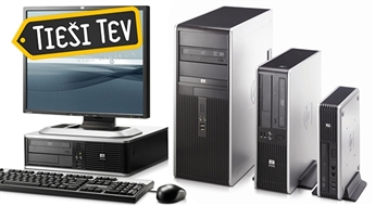 Мощный и современный персональный компьютер HP  Business с лицензионным  Windows 7 Professional + монитор в подарок