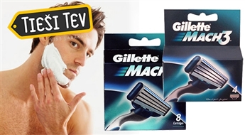 GILLETTE: Комплекты  4 лезвий Mach3