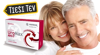 FARMAX: UroMax®Akut - dabīgu vielu kombinācija urīnceļu veselībai