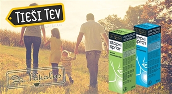 RFF: Dr. Pakalna dabas vielu aerosoli pret kakla sāpēm Stopspray + NeoSpray