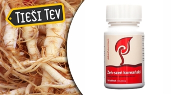 Korejas žeņšeņs, 100 tabletes (40 gr)
