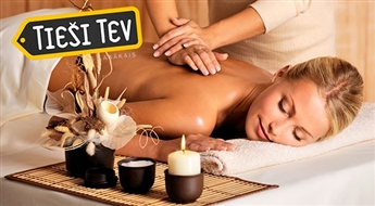 Ajūrvēdas antistresa masāža SAMBAHANA (90 min.) centrā Activ & SPA, Fizio& SPA vai centrā Shape