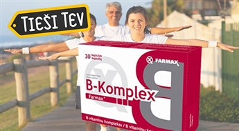 Farmax B-komplex: Pilns B vitamīnu komplekss visai ģimenei