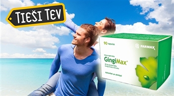 FARMAX: GingiMax N30  - atmiņai un veselai asinsritei