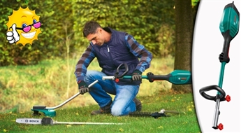 BOSCH AMW 10 + uzgalis zāliena trimerēšanai + uzgalis dzīvžoga apgriešanai + uzgalis zaru zāģēšanai