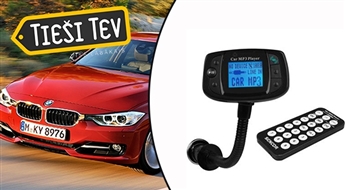 SENCOR: Universāli bezvadu FM modulatori Tavam auto