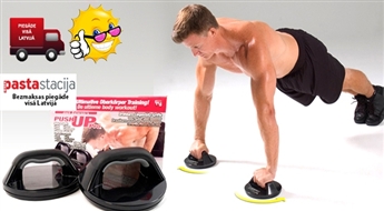 Push-Up PRO trenažieris ķermeņa augšdaļas muskulatūras efektīvai trenēšanai