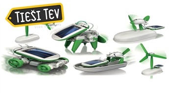 Solar Robot Kit 6in1 конструктор - трансформер на солнечных батереях