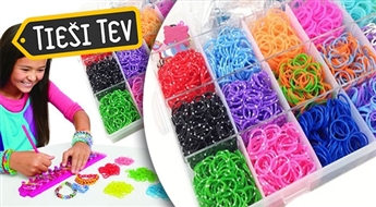 Комплект Loom Bands для создания стильных резиновых браслетов