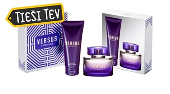 Versace Versus комплект для женщин: духи + гель для душа + крем для тела