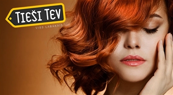 Окрашивание волос краской Schwarzkopf Essensity или  IGORA ROYAL + стрижка + укладка