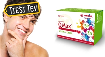 FARMAX: QMax Selēns + Cinks N30  для мужского здоровья