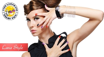 Европейский маникюр с ультрастойким лаком Gelish в салоне Lana Style со скидкой 55%! Позаботься о своих ногтях!