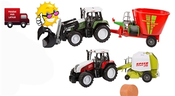 Kinder Kraft игрушка - трактор